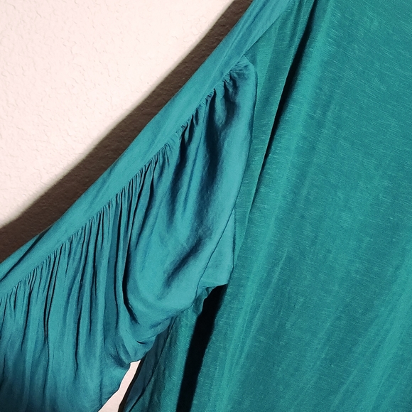 Dolan Ruched Buttondown‎ Top by Anthropologie - Picture 6 of 13